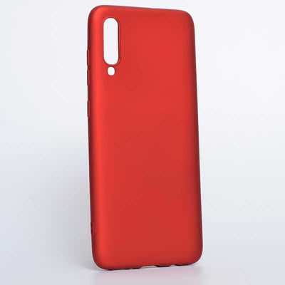 Galaxy A70 Kılıf Zore Premier Silikon Kapak Kırmızı