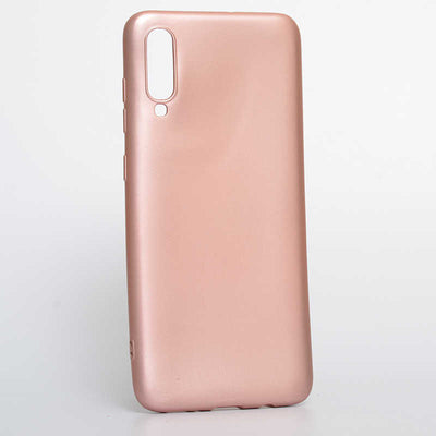 Galaxy A70 Kılıf Zore Premier Silikon Kapak Rose Gold