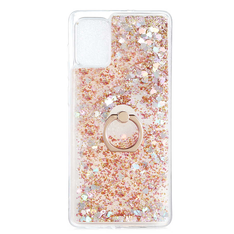 Galaxy A71 Kılıf Zore Milce Kapak Gold