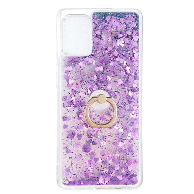 Galaxy A71 Kılıf Zore Milce Kapak Mor