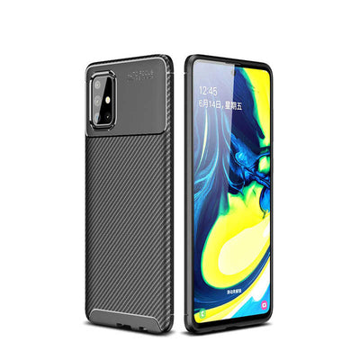 Galaxy A71 Kılıf Zore Negro Silikon Kapak Lacivert