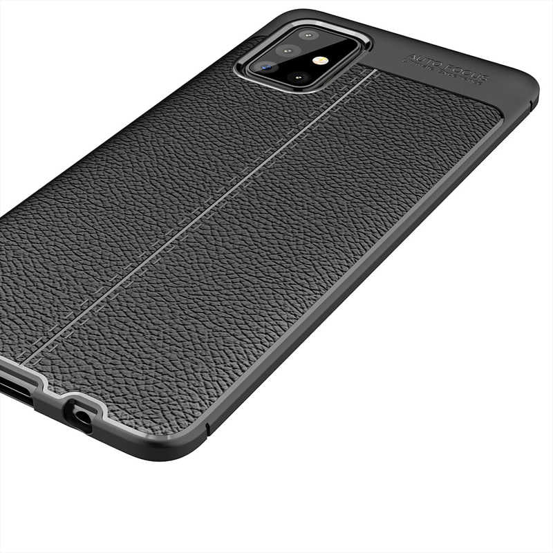 Galaxy A71 Kılıf Zore Niss Silikon Kapak Lacivert