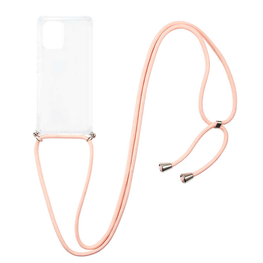 Galaxy A71 Kılıf Zore X-Rop Kapak Renksiz