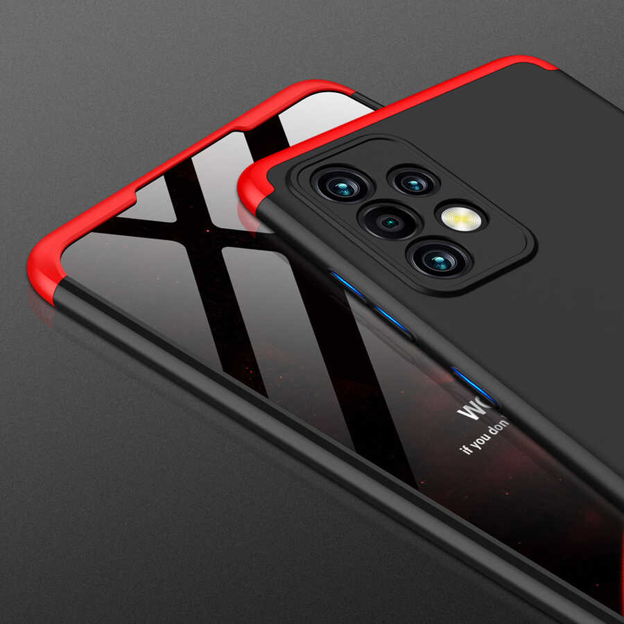 Galaxy A72 Kılıf Zore Ays Kapak Siyah