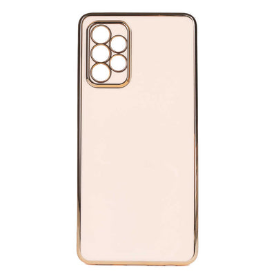 Galaxy A72 Kılıf Zore Bark Kapak Rose Gold