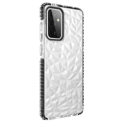 Galaxy A72 Kılıf Zore Buzz Kapak Siyah