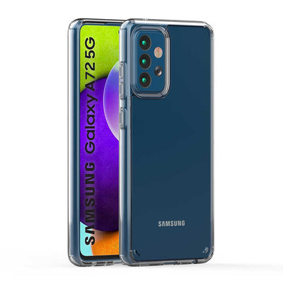 Galaxy A72 Kılıf Zore Coss Kapak Renksiz