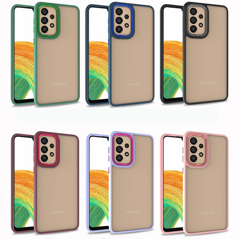 Galaxy A72 Kılıf Zore Flora Kapak Rose Gold