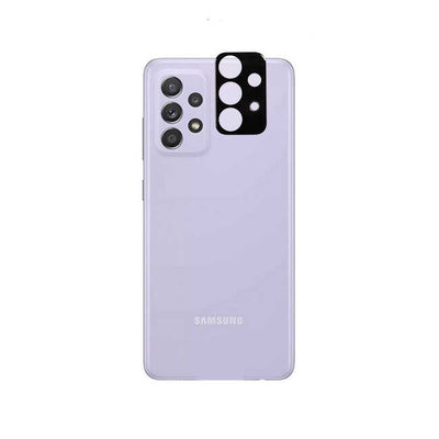 Galaxy A72 Zore 3D Kamera Camı Siyah