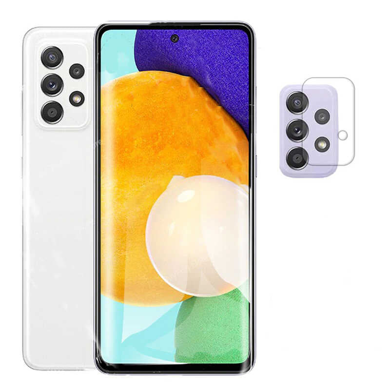 Galaxy A72 Zore Nano Kamera Koruyucu Renksiz