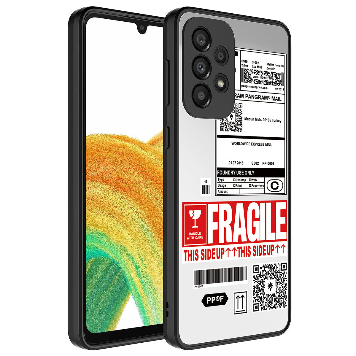 Galaxy A73 Kılıf Aynalı Desenli Kamera Korumalı Parlak Zore Mirror Kapak