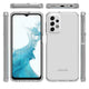Galaxy A73 Kılıf Zore 2mm Anti Shock Silikon Renksiz