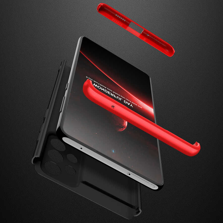 Galaxy A73 Kılıf Zore Ays Kapak Siyah