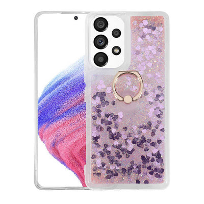 Galaxy A73 Kılıf Zore Milce Kapak Pembe