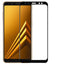 Galaxy A8 Plus 2018 Zore Ekranı Tam Kaplayan Düz Cam Koruyucu Siyah
