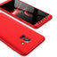 Galaxy A8 Plus 2018 Kılıf Zore Ays Kapak Kırmızı