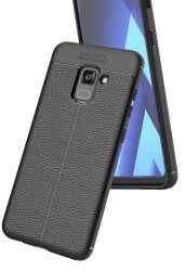 Galaxy A8 Plus 2018 Kılıf Zore Niss Silikon Kapak Kırmızı
