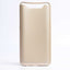 Galaxy A80 Kılıf Zore Premier Silikon Kapak Gold