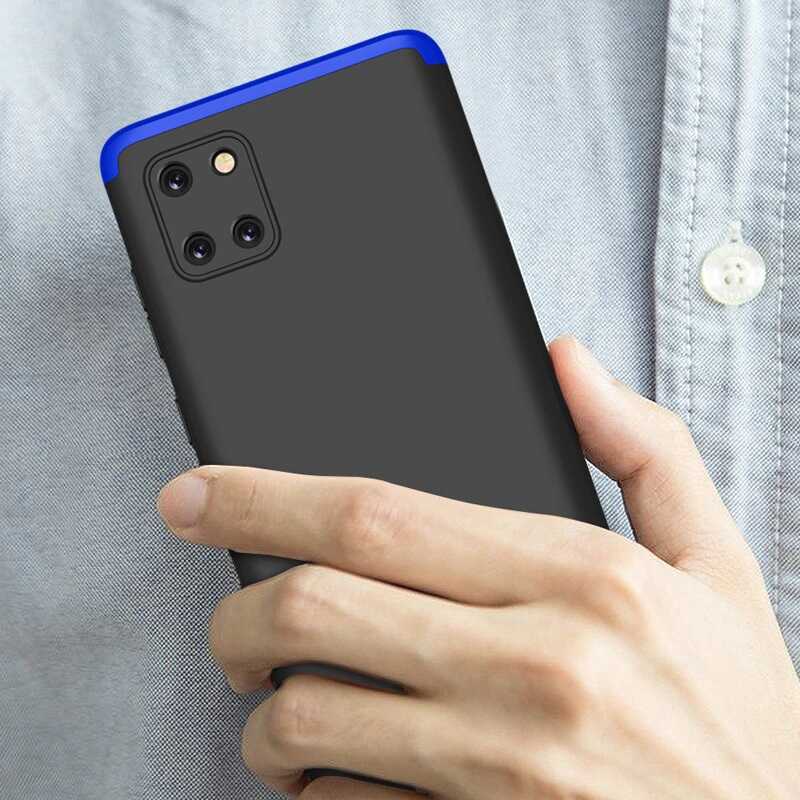 Galaxy A81 (Note 10 Lite) Kılıf Zore Ays Kapak Mavi