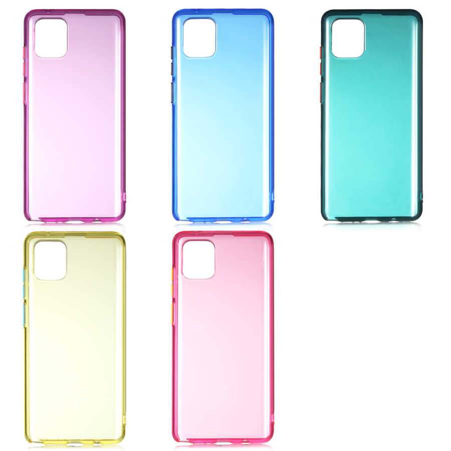 Galaxy A81 (Note 10 Lite) Kılıf Zore Bistro Kapak Pembe