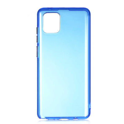 Galaxy A81 (Note 10 Lite) Kılıf Zore Bistro Kapak Mavi