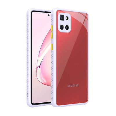 Galaxy A81 (Note 10 Lite) Kılıf Zore Kaff Kapak Mor