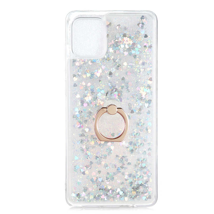 Galaxy A81 (Note 10 Lite) Kılıf Zore Milce Kapak Gümüş