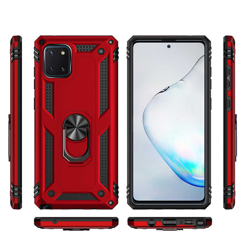 Galaxy A81 (Note 10 Lite) Kılıf Zore Vega Kapak Gri