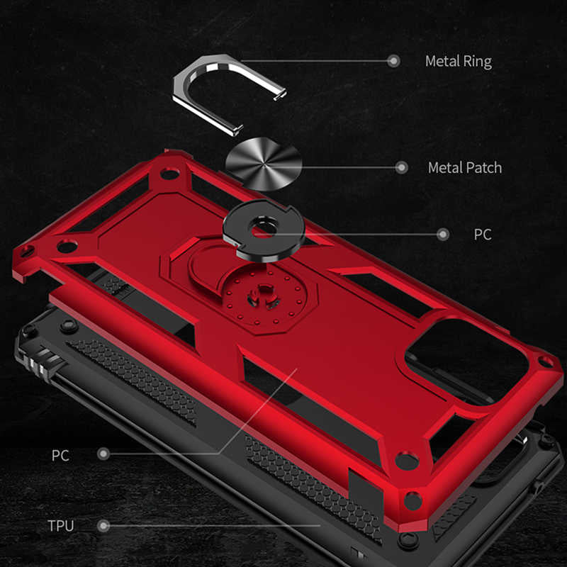 Galaxy A81 (Note 10 Lite) Kılıf Zore Vega Kapak Mavi