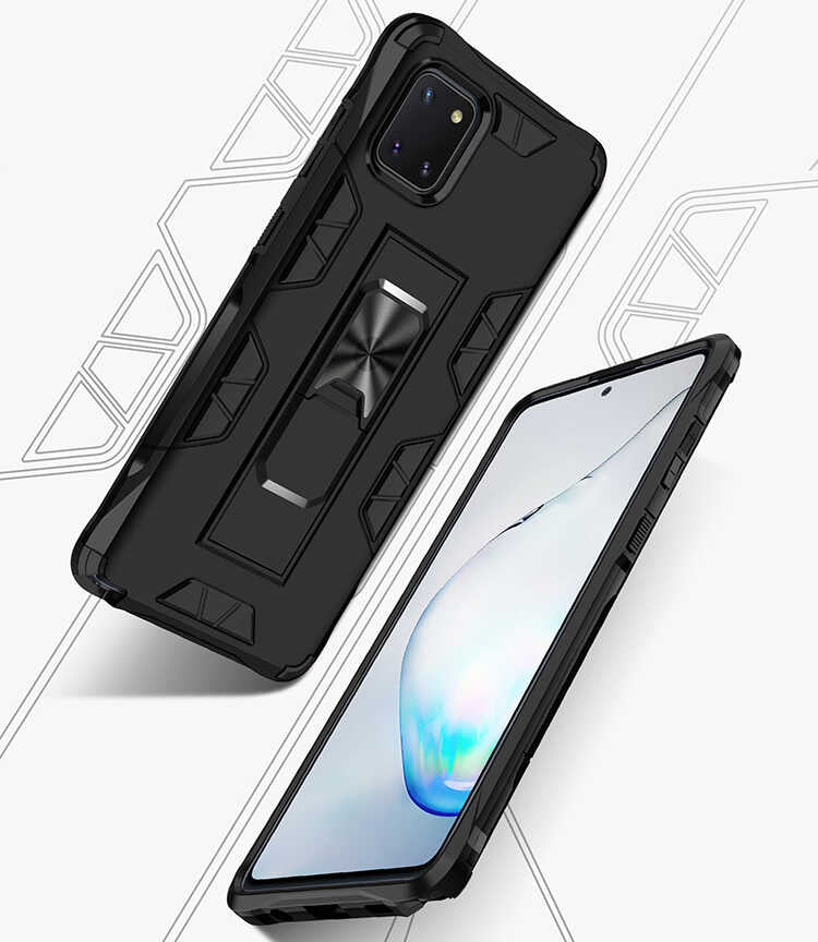 Galaxy A81 (Note 10 Lite) Kılıf Zore Volve Kapak Kırmızı