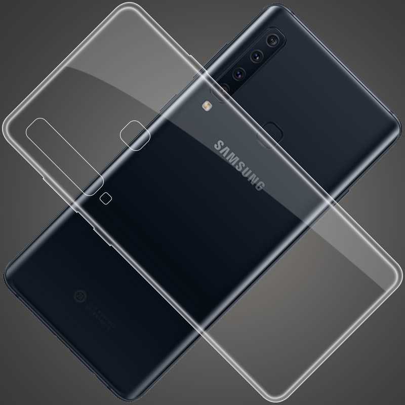 Galaxy A9 2018 Kılıf Zore Süper Silikon Kapak Renksiz