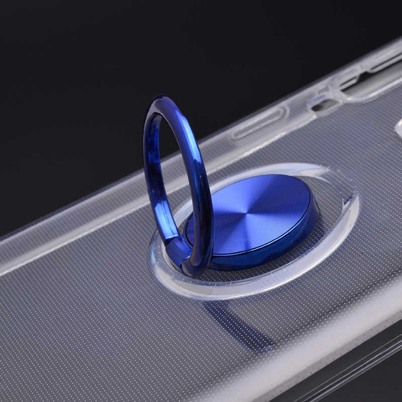 Galaxy A9 2018 Kılıf Zore Les Silikon Mavi