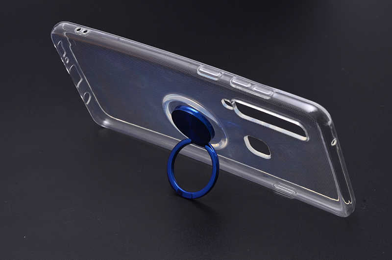 Galaxy A9 2018 Kılıf Zore Les Silikon Gold