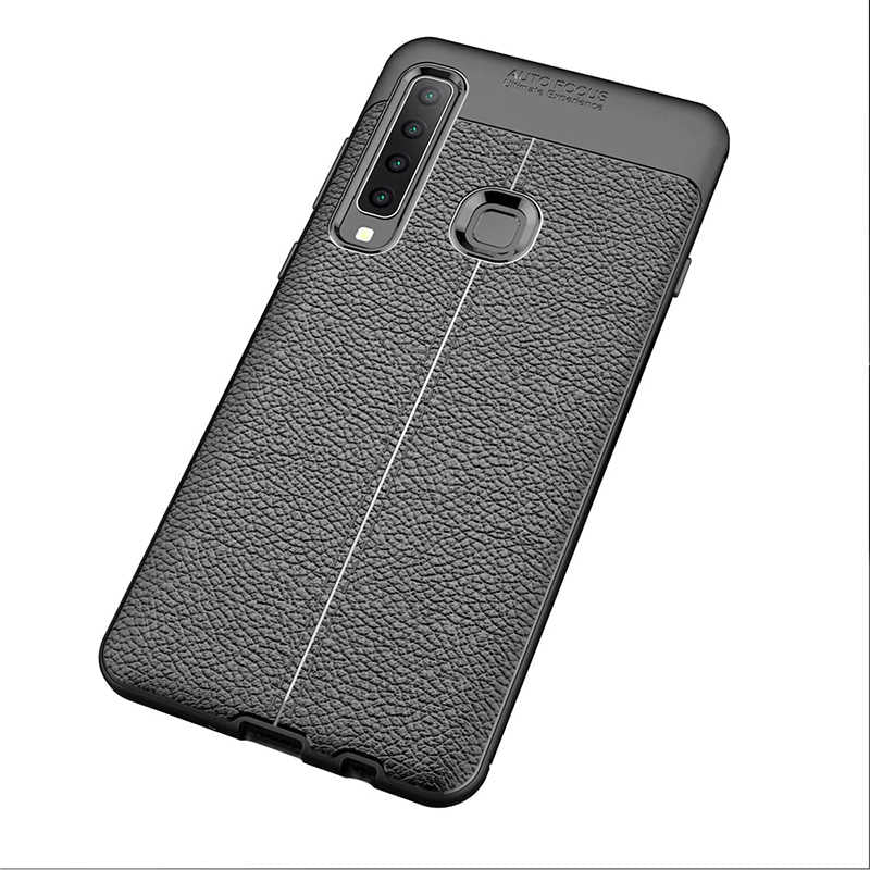 Galaxy A9 2018 Kılıf Zore Niss Silikon Kapak Kırmızı