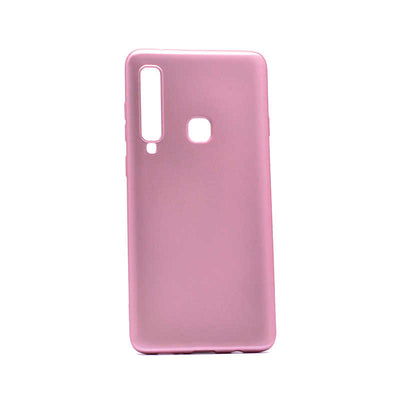 Galaxy A9 2018 Kılıf Zore Premier Silikon Kapak Rose Gold