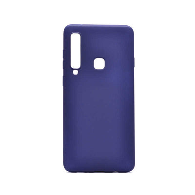 Galaxy A9 2018 Kılıf Zore Premier Silikon Kapak Lacivert