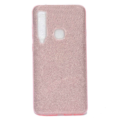 Galaxy A9 2018 Kılıf Zore Shining Silikon Gümüş
