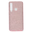 Galaxy A9 2018 Kılıf Zore Shining Silikon Pembe