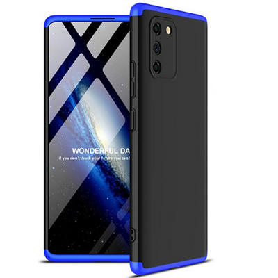 Galaxy A91 (S10 Lite) Kılıf Zore Ays Kapak Siyah-Kırmızı