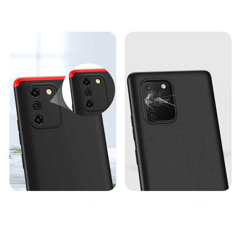 Galaxy A91 (S10 Lite) Kılıf Zore Ays Kapak Rose Gold