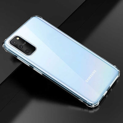 Galaxy A91 (S10 Lite) Kılıf Zore Nitro Anti Shock Silikon Renksiz