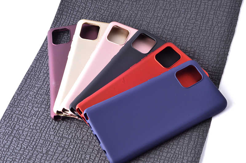 Galaxy A91 (S10 Lite) Kılıf Zore Premier Silikon Kapak Lacivert