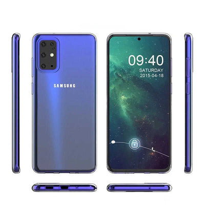 Galaxy A91 (S10 Lite) Kılıf Zore Süper Silikon Kapak Renksiz