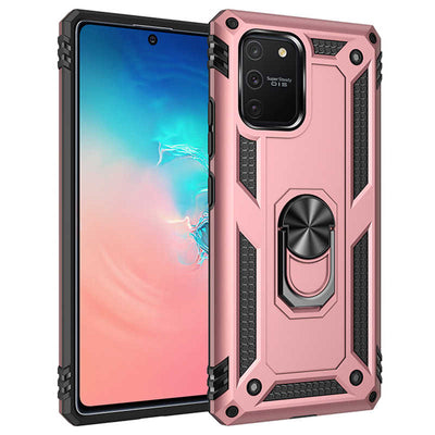 Galaxy A91 (S10 Lite) Kılıf Zore Vega Kapak Rose Gold