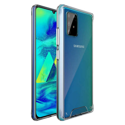 Galaxy A91 (S10 Lite) Zore Gard Silikon Renksiz