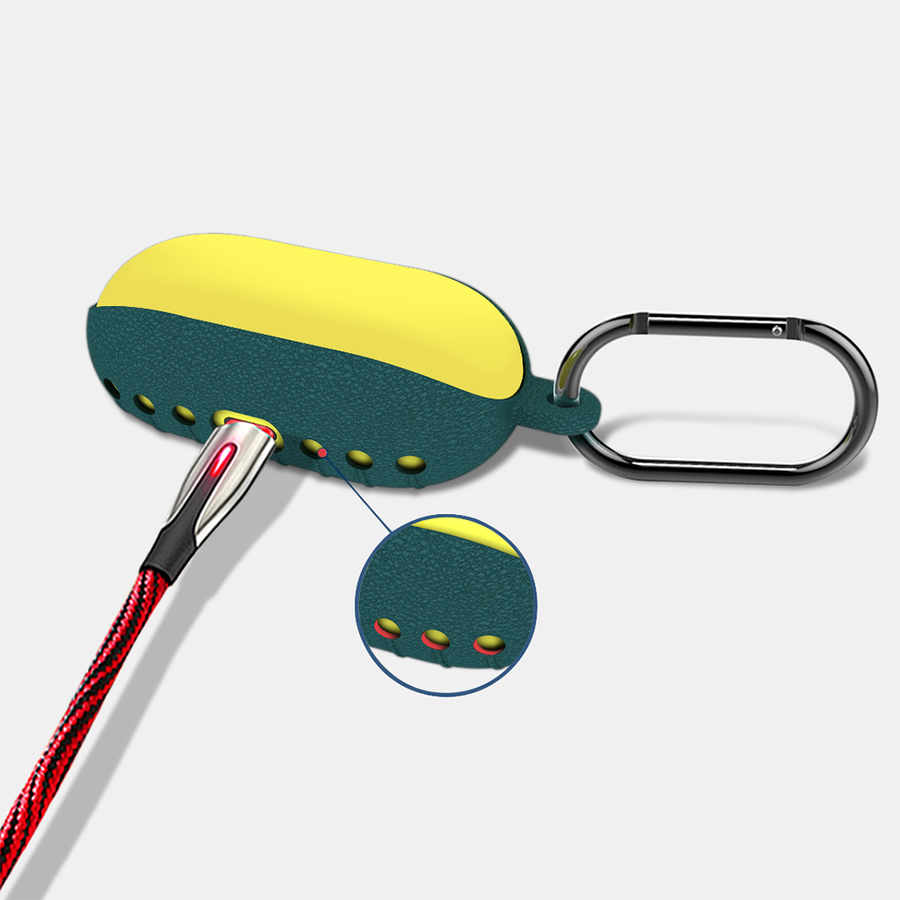 Galaxy Buds Kılıf Zore Airbag 07 Silikon Beyaz