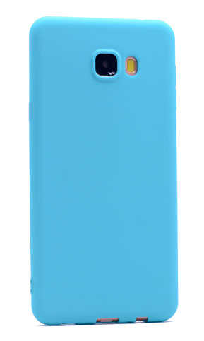 Galaxy C5 Kılıf Zore Premier Silikon Kapak Turkuaz