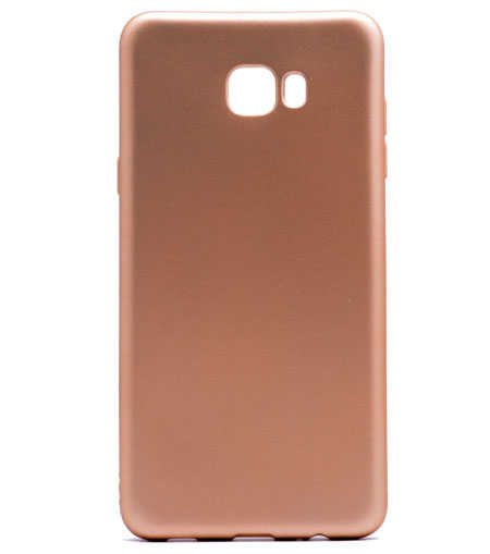 Galaxy C5 Pro Kılıf Zore Premier Silikon Kapak Pembe