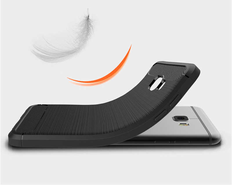 Galaxy C5 Pro Kılıf Zore Room Silikon Kapak Gri