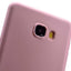 Galaxy C7 Kılıf Zore Premier Silikon Kapak Mürdüm